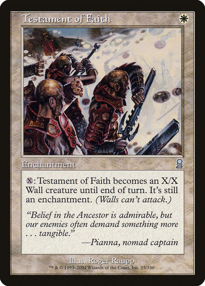 Testament of Faith (ody)