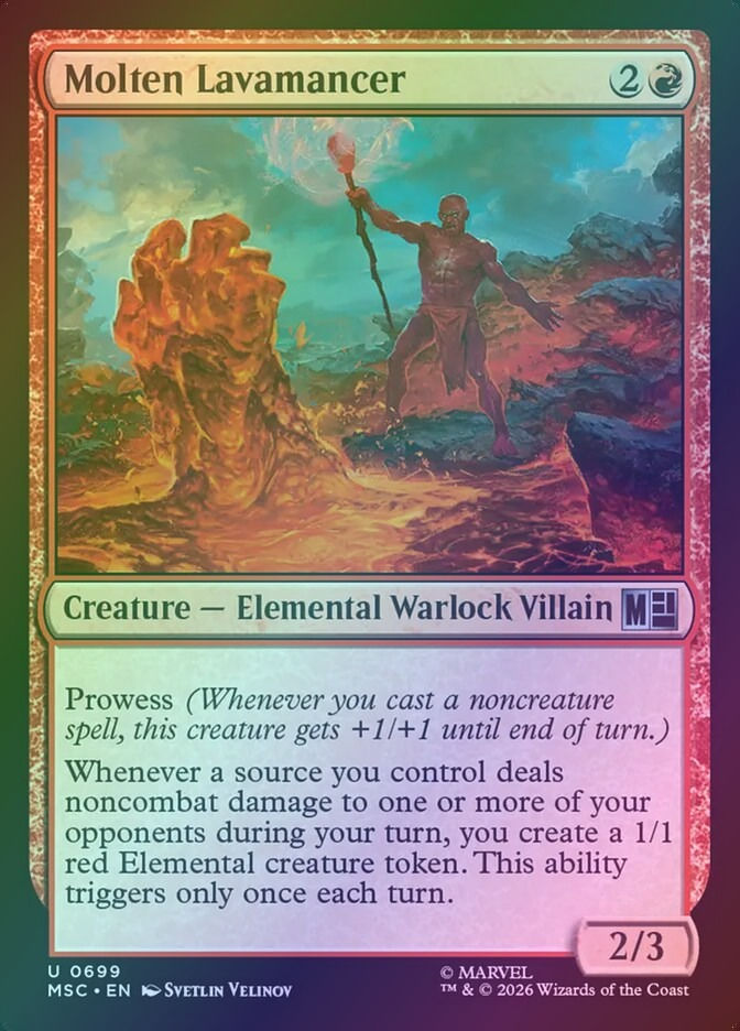 Molten Lavamancer (MSC) (699) / Foil