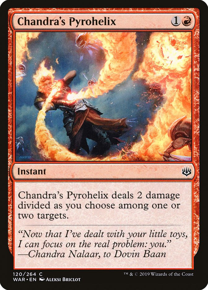 Chandra's Pyrohelix (WAR) (120)