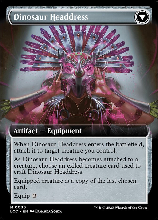 Paleontologist's Pick-Axe // Dinosaur Headdress (LCC) (36) / Extended Art — cara 2 de 2