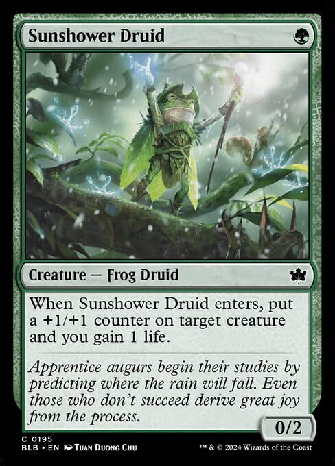 Sunshower Druid (blb) (195)