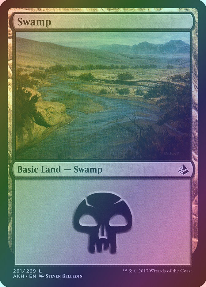 Swamp (AKH) (261) / Foil