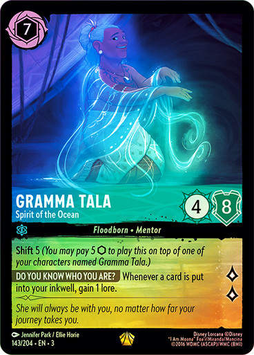 Gramma Tala - Spirit of the Ocean (LOR_ITI) / Foil