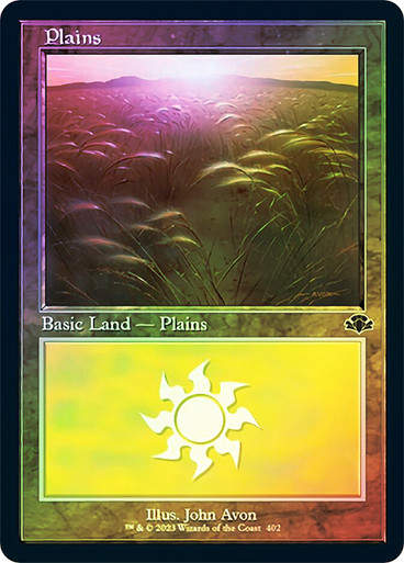 Plains (DMR_402) / Showcase / Foil