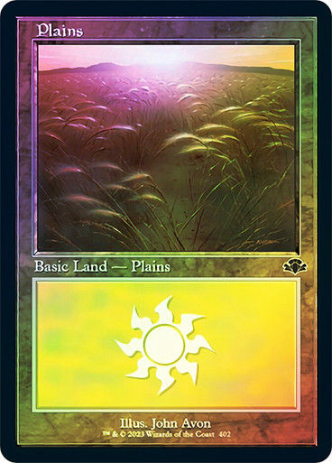 Plains (DMR_402) / Showcase / Foil