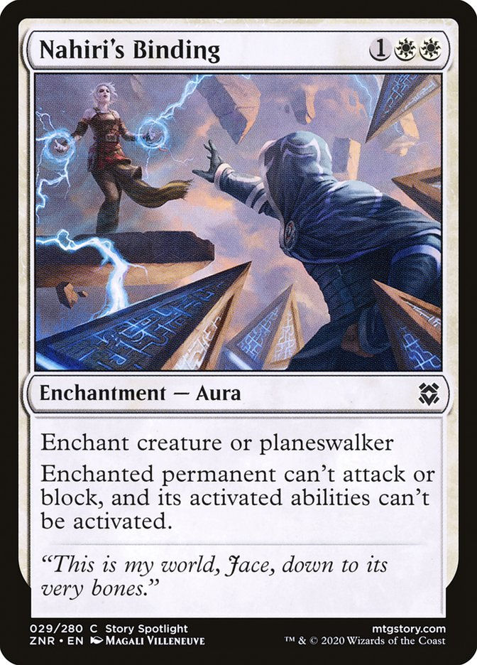 Nahiri's Binding (ZNR) (29)