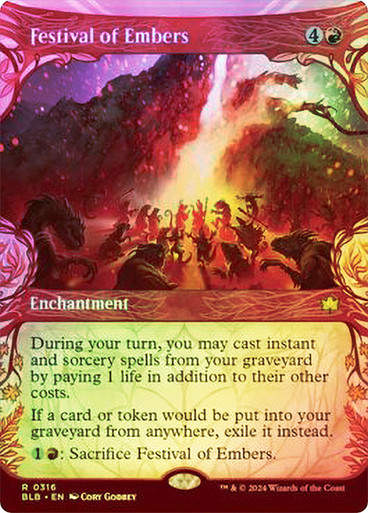 Festival of Embers (blb) (316) / Showcase Foil