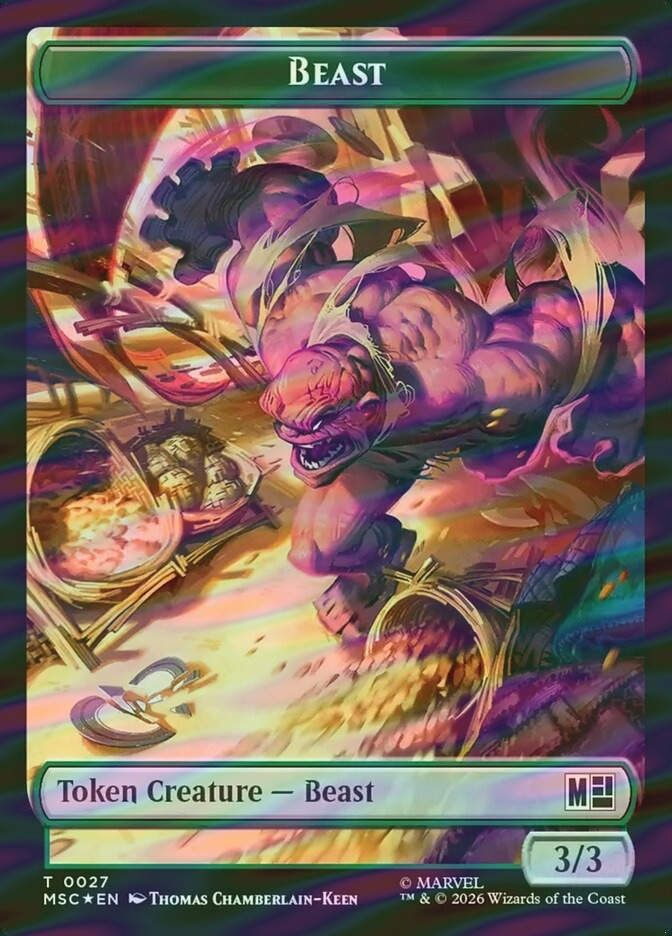 Beast // Rhino (TMSC) (27 // 29) / Surge Foil