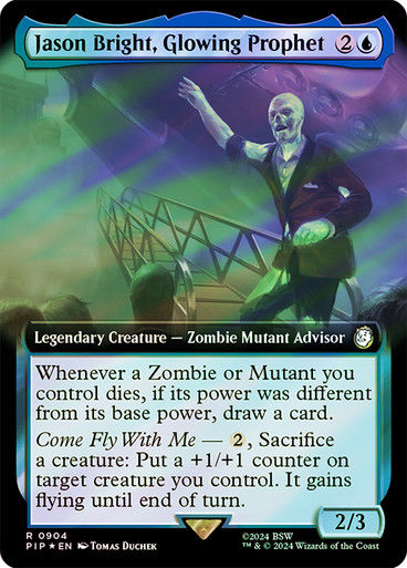 Jason Bright, Glowing Prophet (pip) (904) / Extended Surge Foil