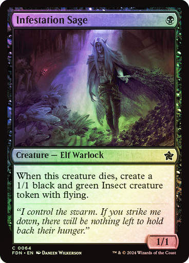 Infestation Sage (FDN) (64) / Foil