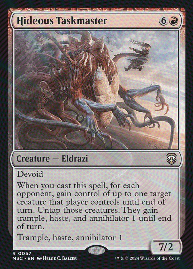 Hideous Taskmaster (M3C) (57) / Ripple Foil