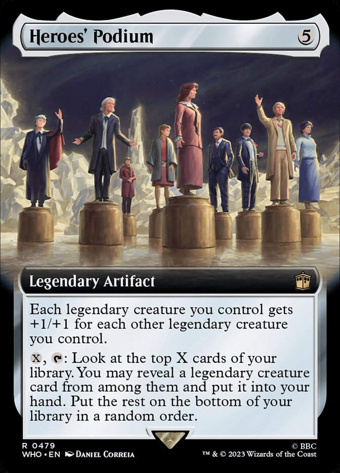 Heroes' Podium (WHO) (479) / Extended Art