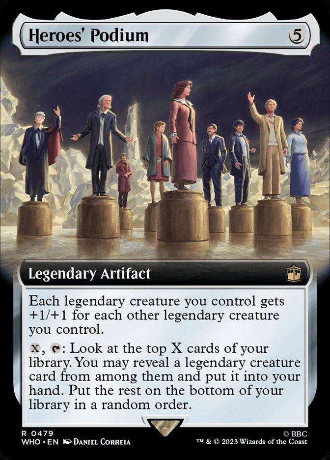 Heroes' Podium (WHO) (479) / Extended Art