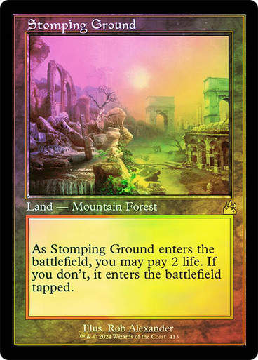 Stomping Ground (rvr) (413) / Retro / Foil