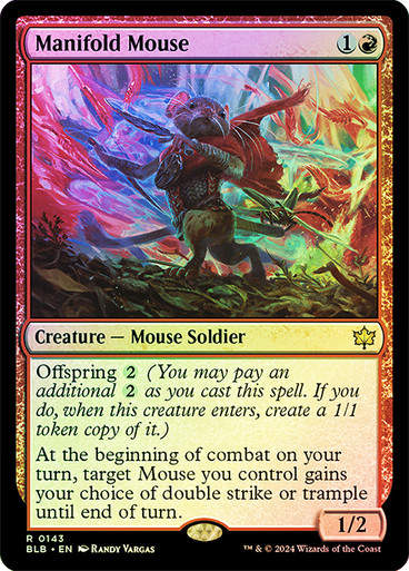 Manifold Mouse (blb) (143) / Foil