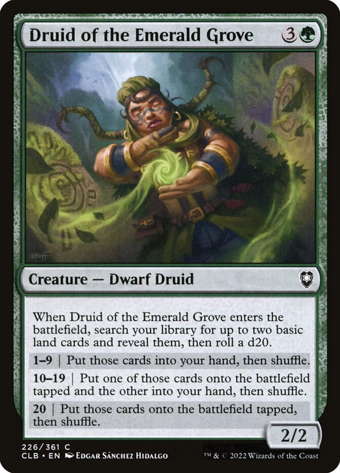 Druid of the Emerald Grove (CLB) (226)