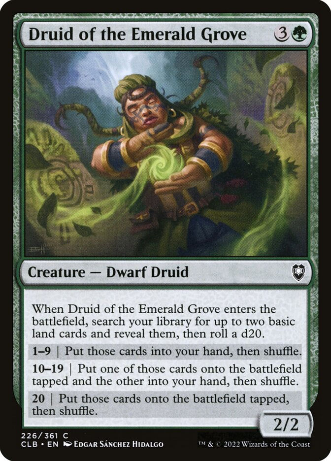 Druid of the Emerald Grove (CLB) (226)
