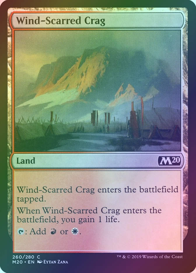Wind-Scarred Crag (M20) (260) / Foil