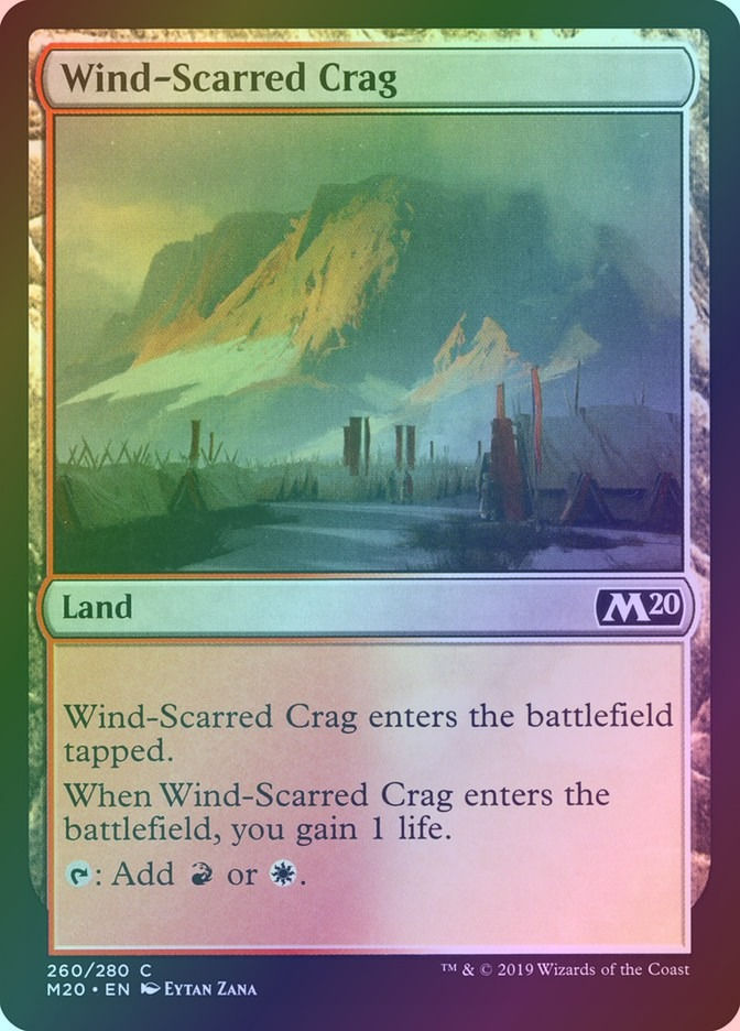 Wind-Scarred Crag (M20) (260) / Foil