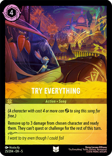 Try Everything (LOR_SHS) / Foil