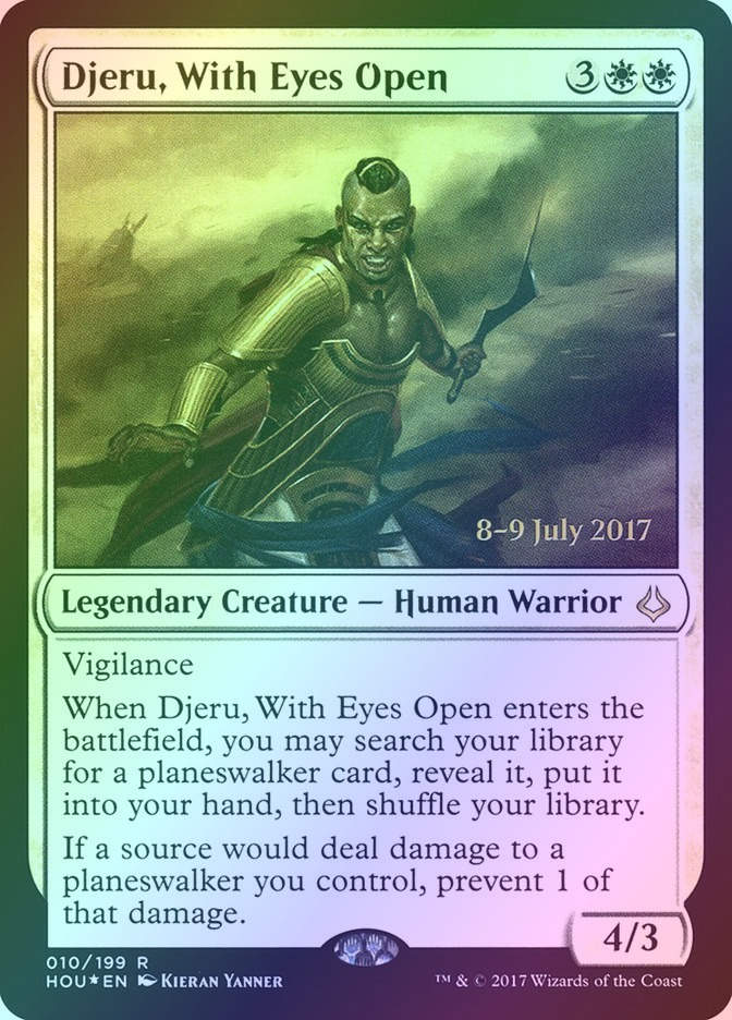Djeru, With Eyes Open (PHOU) (10s) / Foil