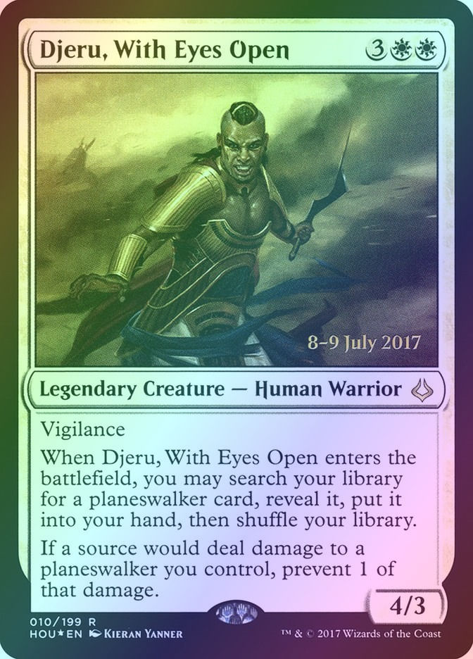 Djeru, With Eyes Open (PHOU) (10s) / Foil