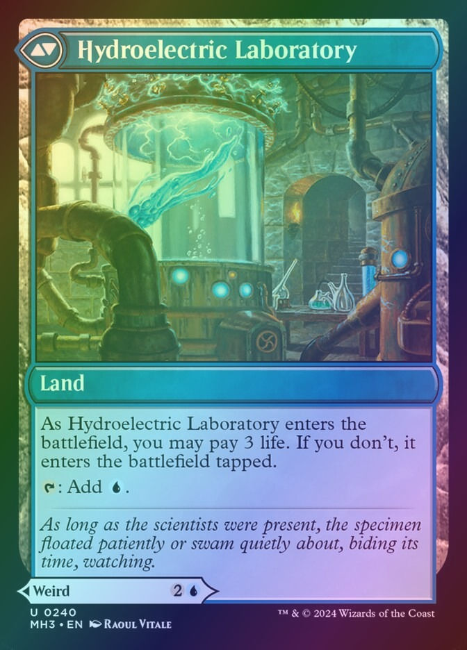 Hydroelectric Specimen // Hydroelectric Laboratory (MH3) (240) / Foil — cara 2 de 2