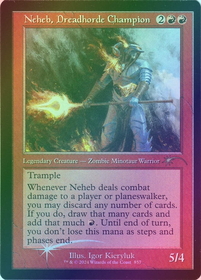 Neheb, Dreadhorde Champion (SLD) (857) / Foil
