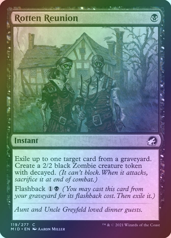 Rotten Reunion (MID) (119) / Foil