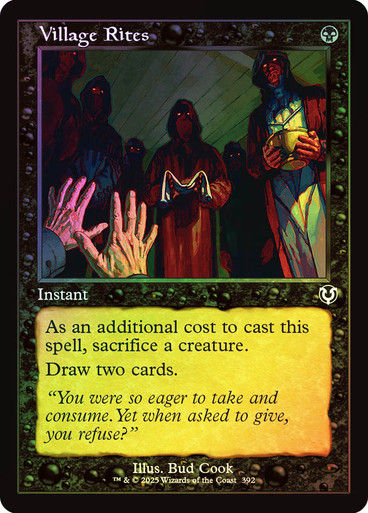 Village Rites (INR) (392) / Foil Retro
