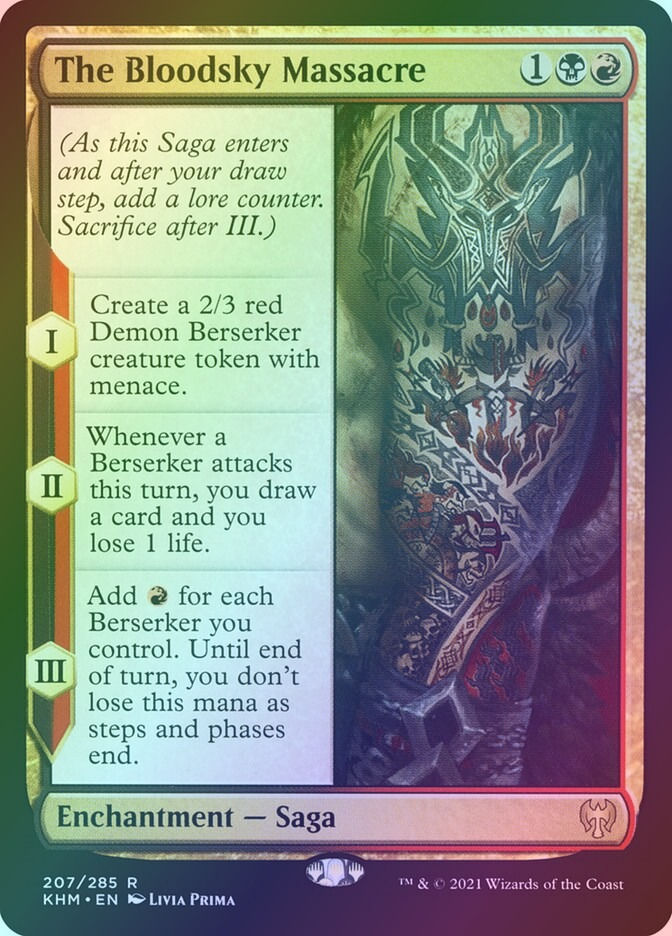 The Bloodsky Massacre (KHM) (207) / Foil