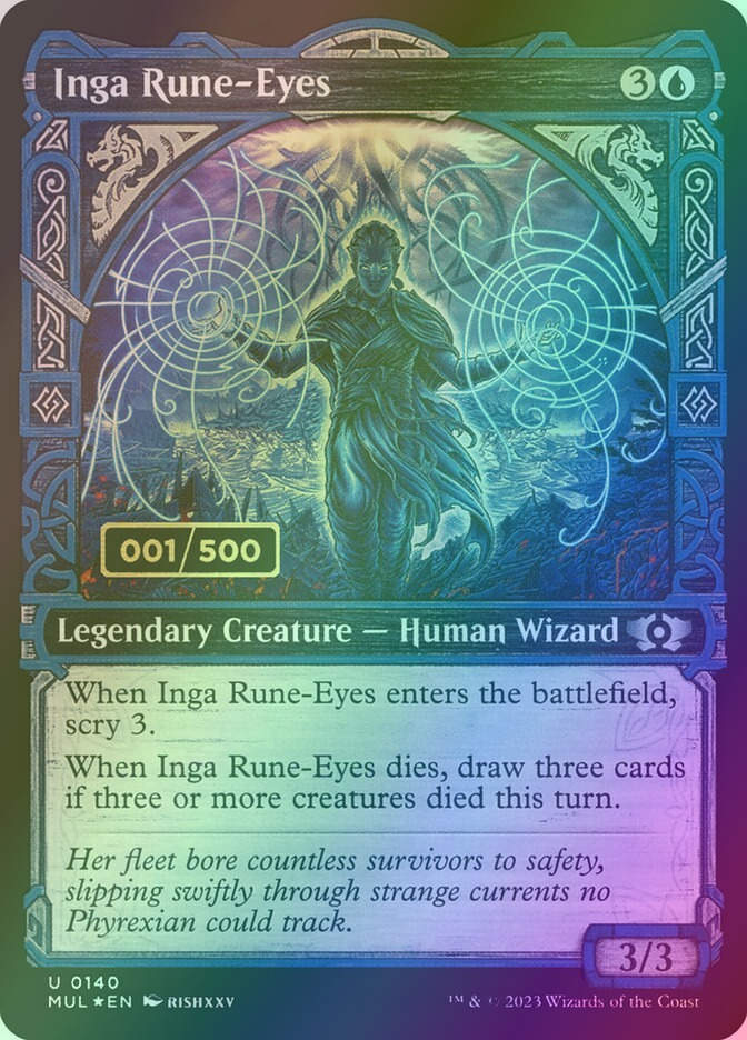 Inga Rune-Eyes (MUL) (140z) / Serialized