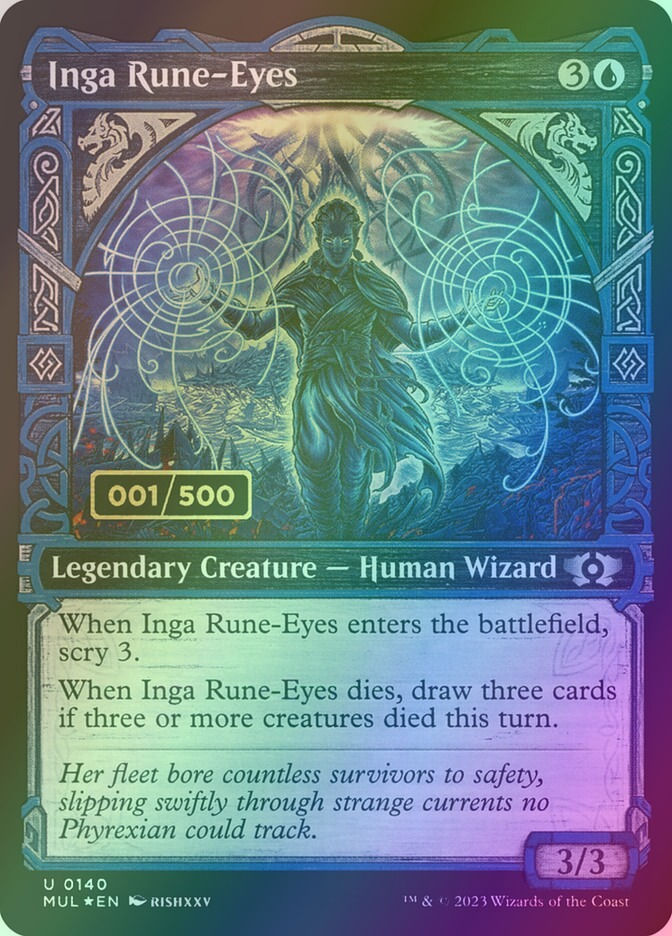 Inga Rune-Eyes (MUL) (140z) / Serialized
