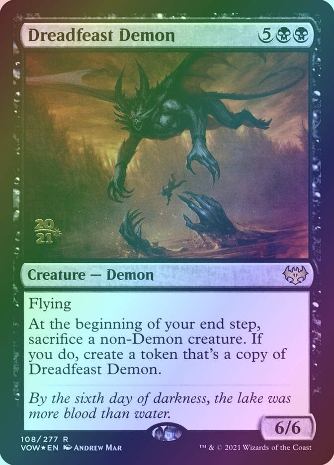 Dreadfeast Demon (PVOW) (108s) / Foil