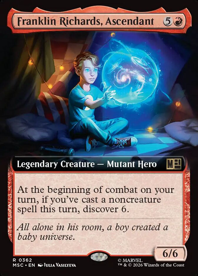 Franklin Richards, Ascendant (MSC) (362) / Extended Art