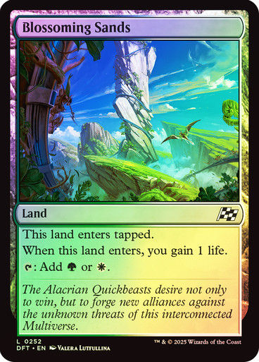 Blossoming Sands (DFT) (252) / Foil