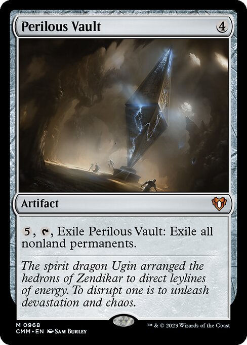 Perilous Vault (cmm) (Commander Deck)