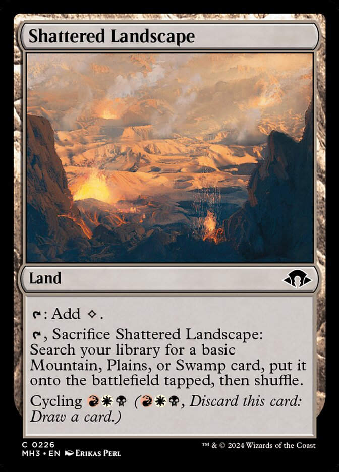 Shattered Landscape (MH3) (226)