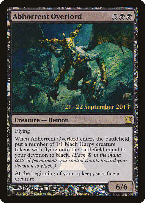 Abhorrent Overlord (pths) (75★) / Foil