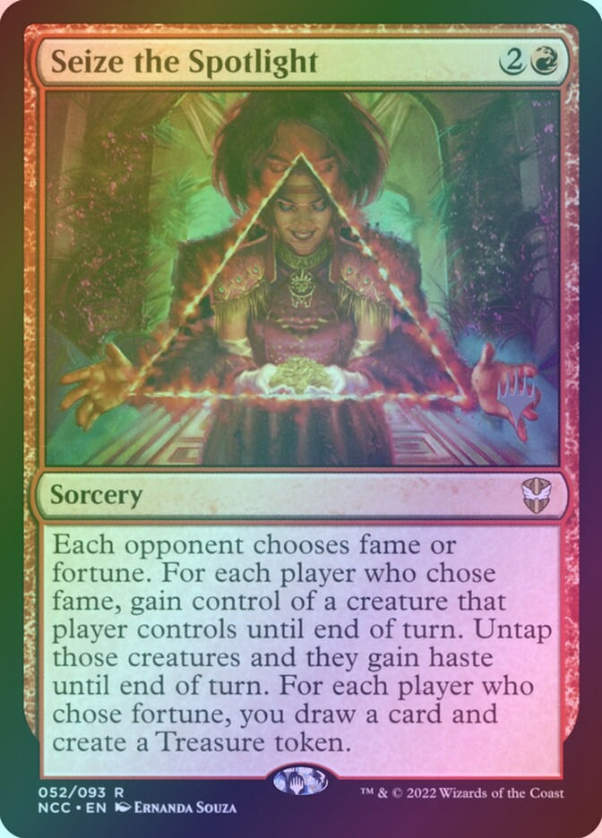 Seize the Spotlight (PNCC) (52p) / Foil