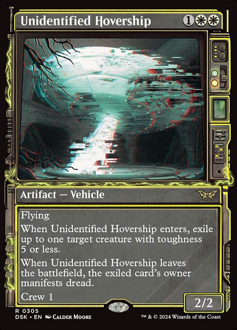 Unidentified Hovership (DSK) (305) / Showcase