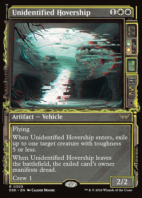 Unidentified Hovership (DSK) (305) / Showcase