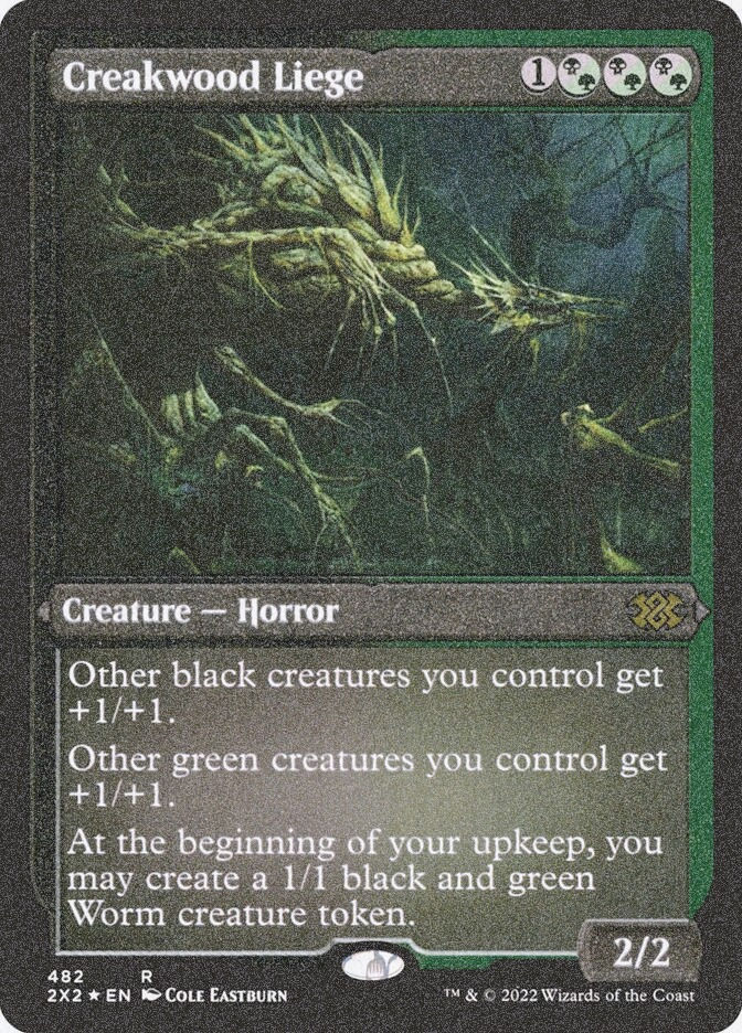 Creakwood Liege (2X2) (482) / Foil Etched