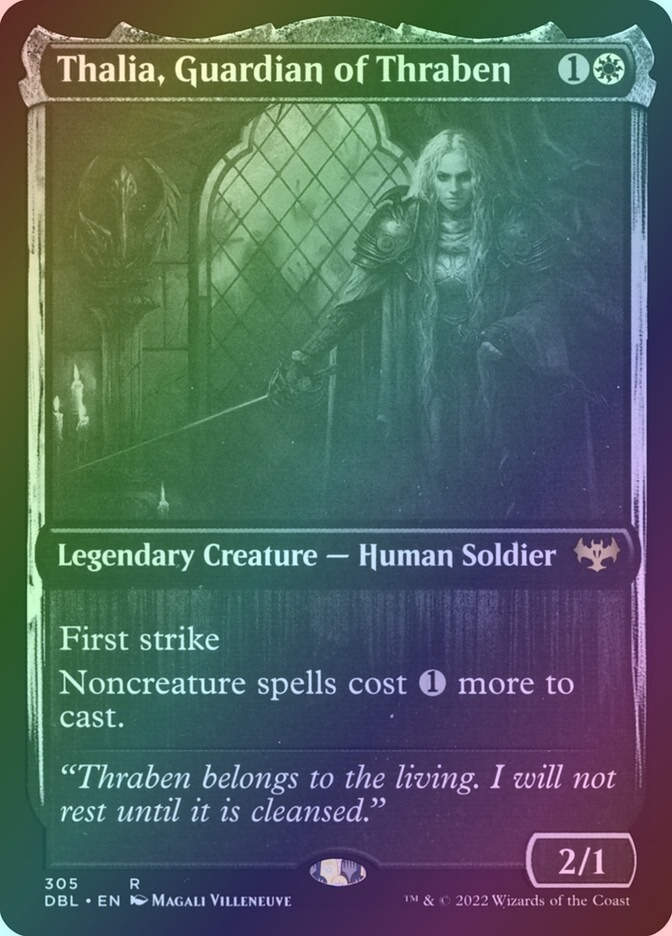 Thalia, Guardian of Thraben (DBL) (305) / Foil