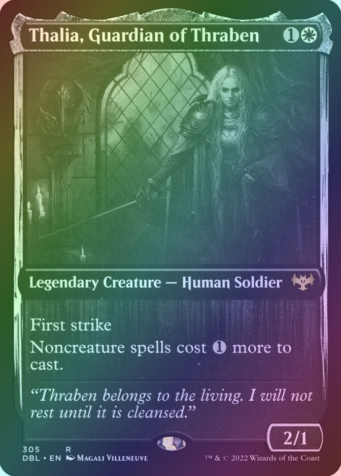 Thalia, Guardian of Thraben (DBL) (305) / Foil