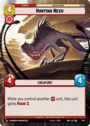 Hunting Nexu (Hyperspace) (SHD_#437) / Foil