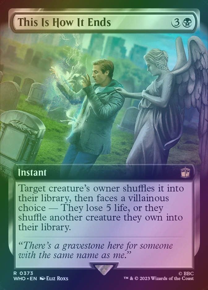This Is How It Ends (WHO) (373) / Extended Art / Foil