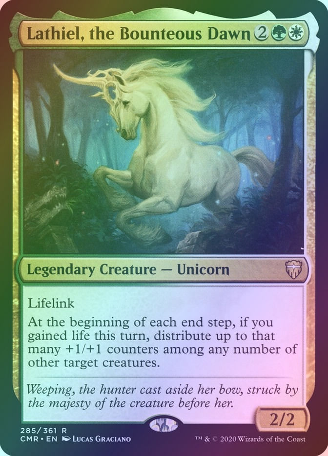 Lathiel, the Bounteous Dawn (CMR) (285) / Foil