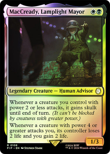 MacCready, Lamplight Mayor (pip) (108) / Foil