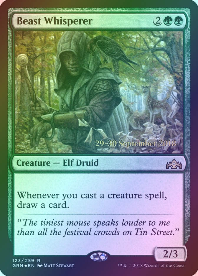 Beast Whisperer (PGRN) (123s) / Foil